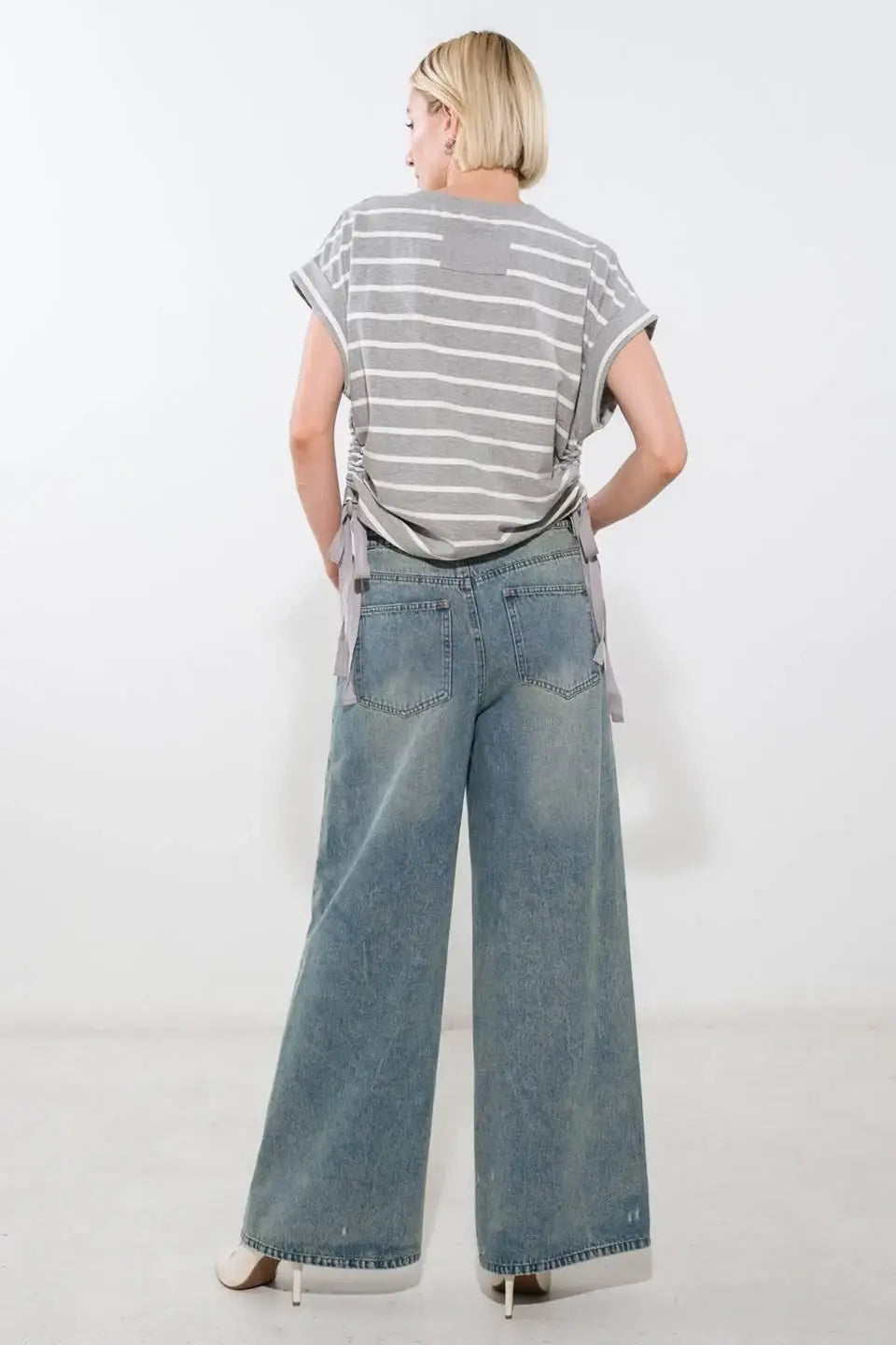 INSPIRING ALLURE DENIM PANTS - Flying Tomato - Flyclothing LLC
