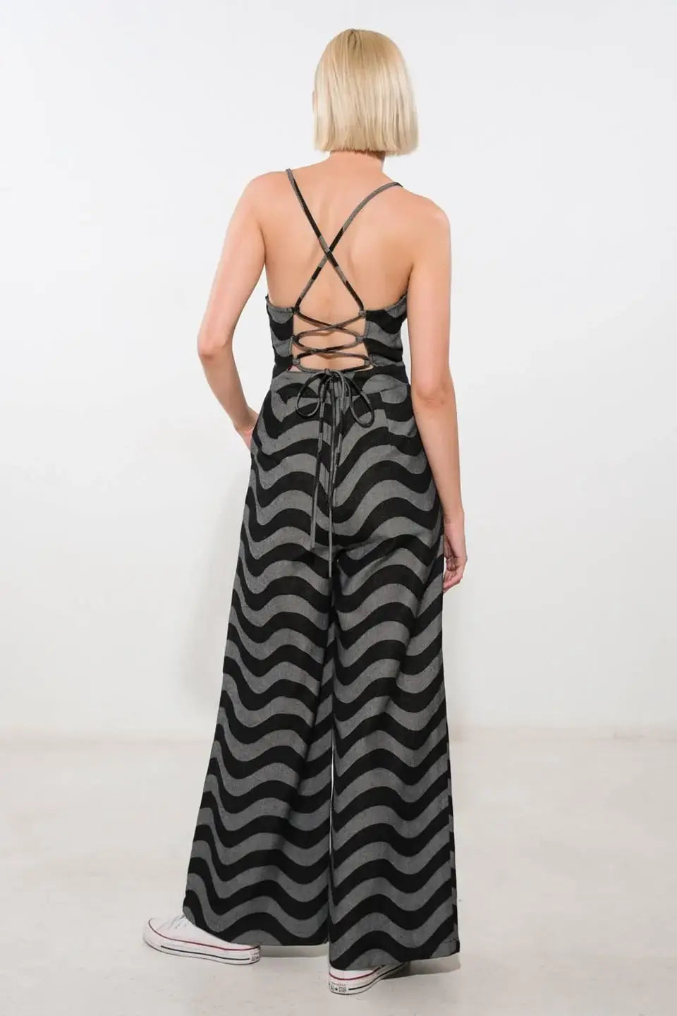 LET MY GUARD DOWN DENIM JUMPSUIT - Flying Tomato - Flyclothing LLC