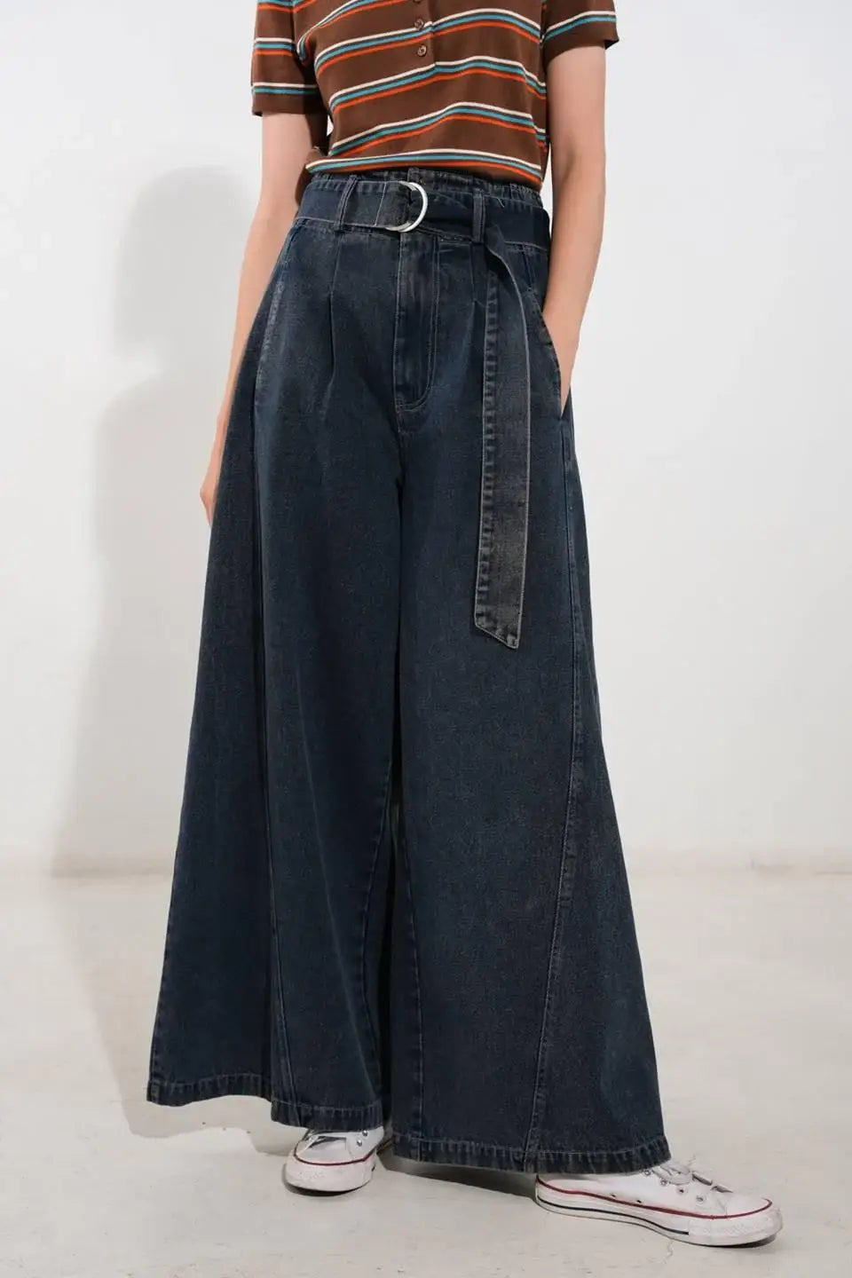 SAIL ON BY DENIM PANTS - Flying Tomato - Flyclothing LLC