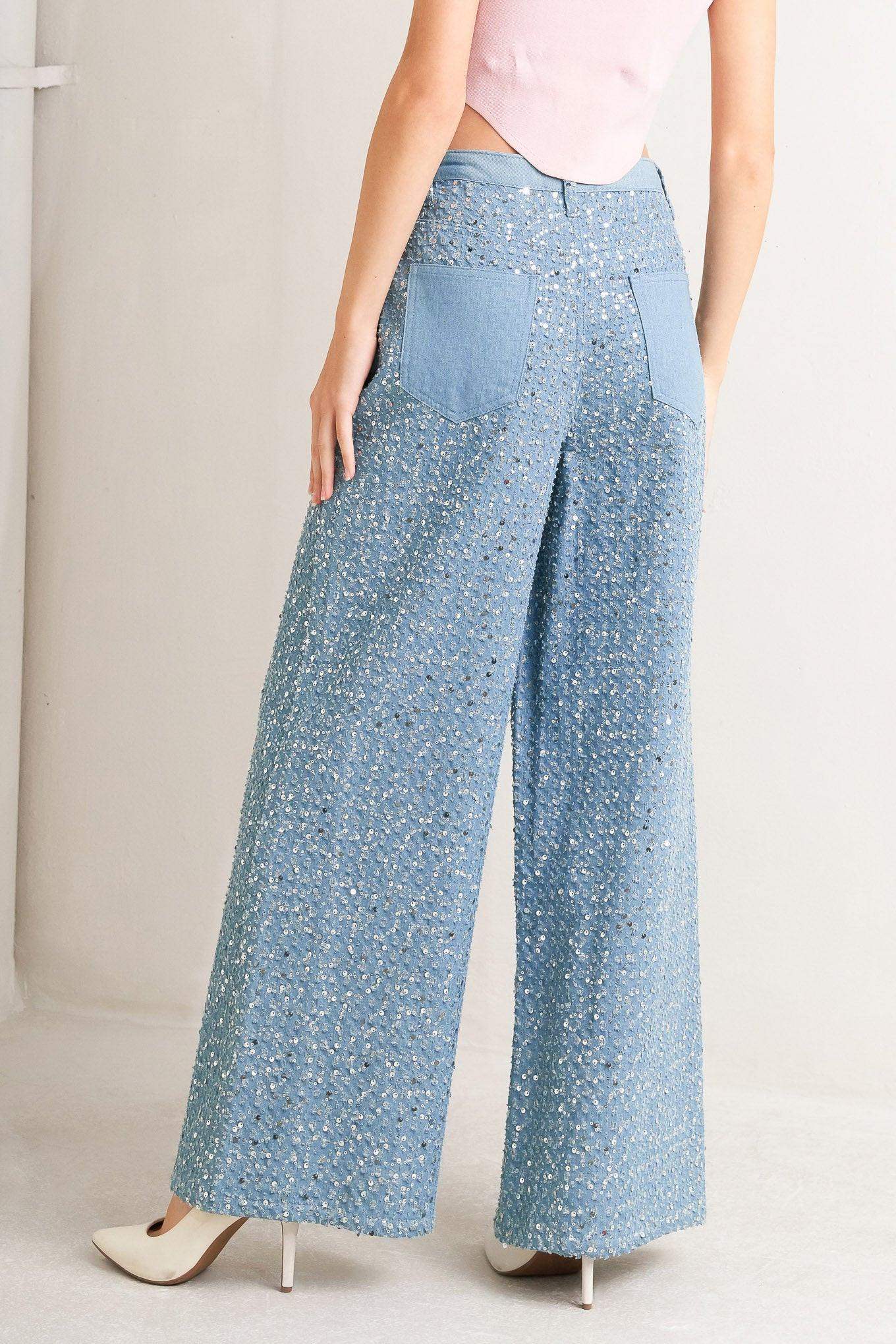LOVING EVERYDAY DENIM PANTS - Flying Tomato - Flyclothing LLC