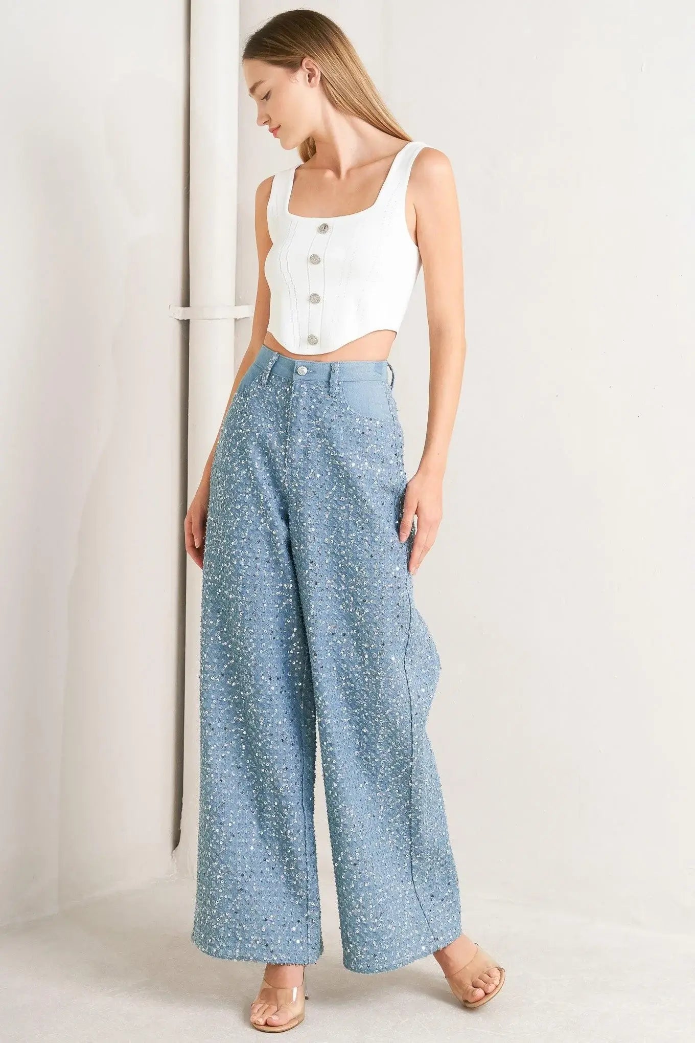 LOVING EVERYDAY DENIM PANTS - Flying Tomato - Flyclothing LLC