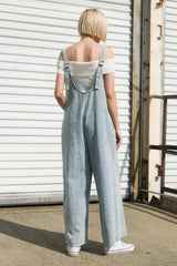 JOURNEY OF LOVE DENIM JUMPSUIT - Flying Tomato - Flyclothing LLC