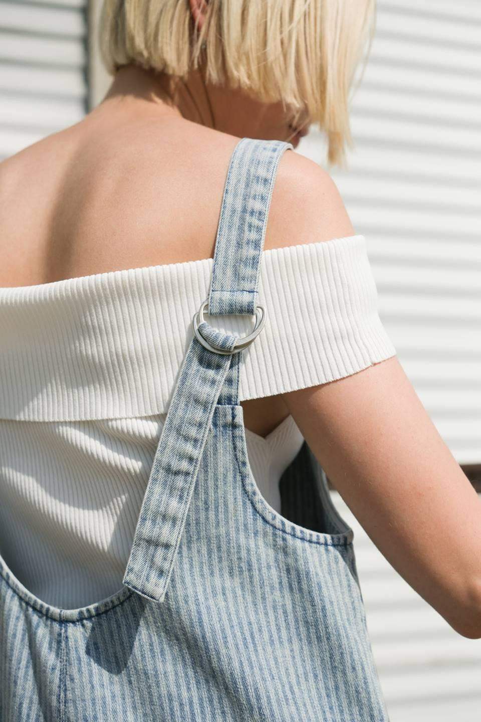 JOURNEY OF LOVE DENIM JUMPSUIT - Flying Tomato - Flyclothing LLC