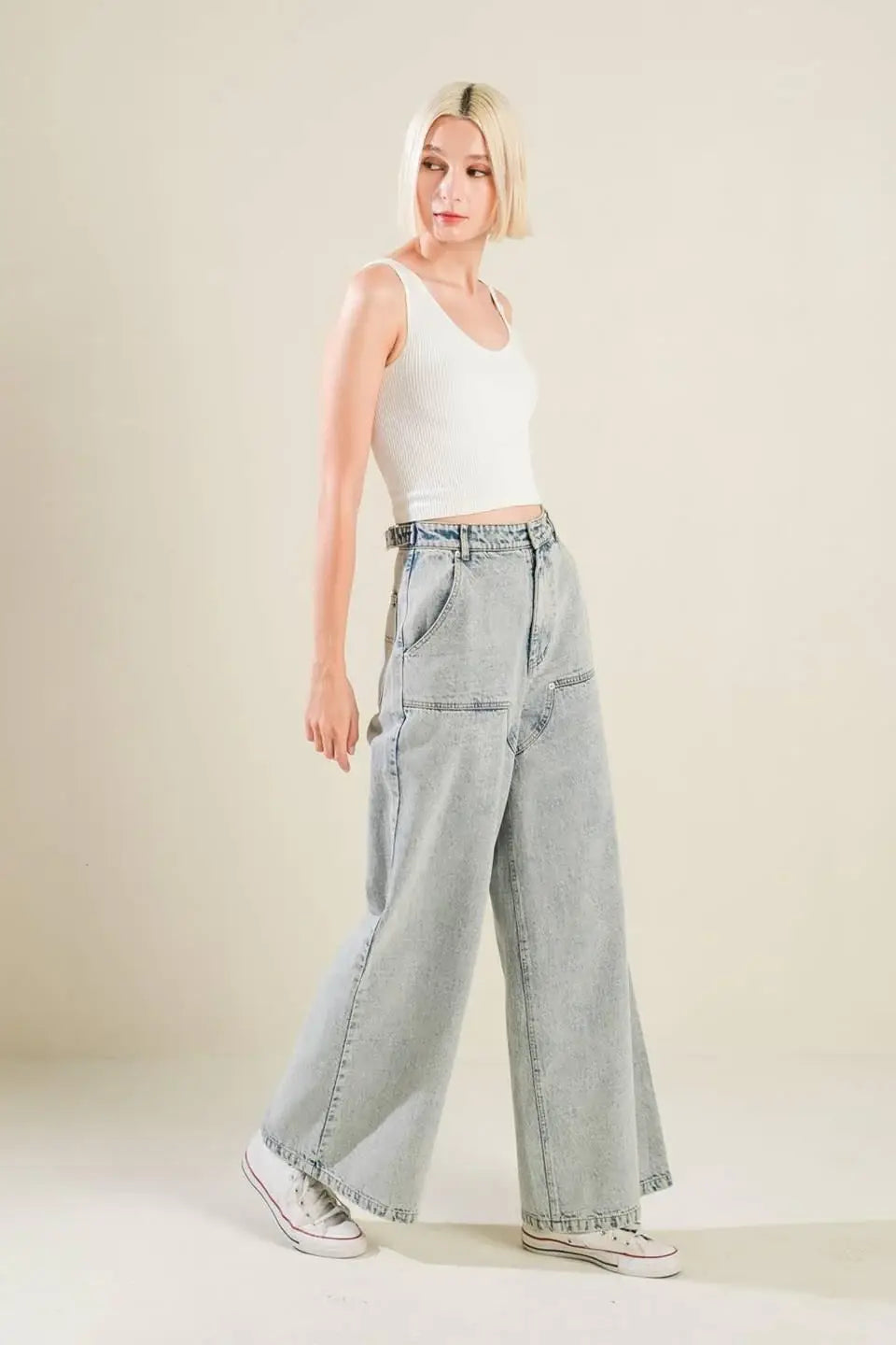 IF I KNOW ME DENIM PANTS - Flying Tomato - Flyclothing LLC