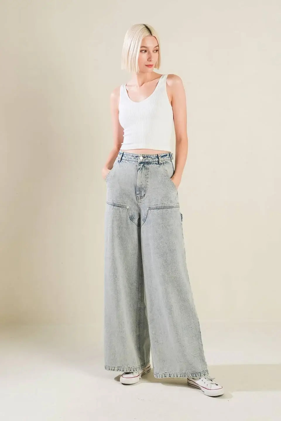 IF I KNOW ME DENIM PANTS - Flying Tomato - Flyclothing LLC
