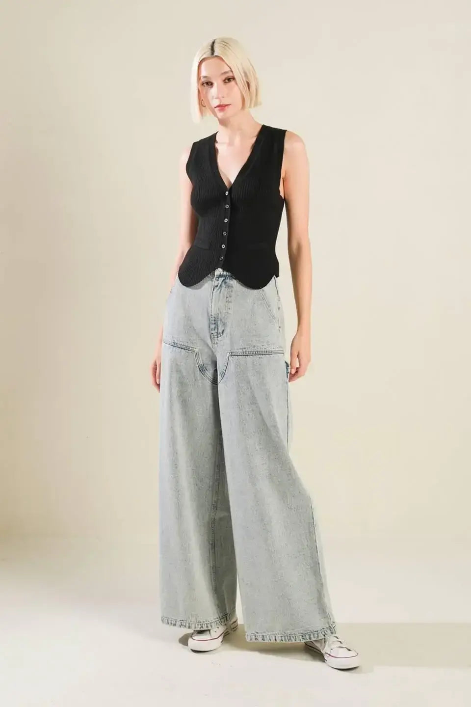 IF I KNOW ME DENIM PANTS - Flying Tomato - Flyclothing LLC
