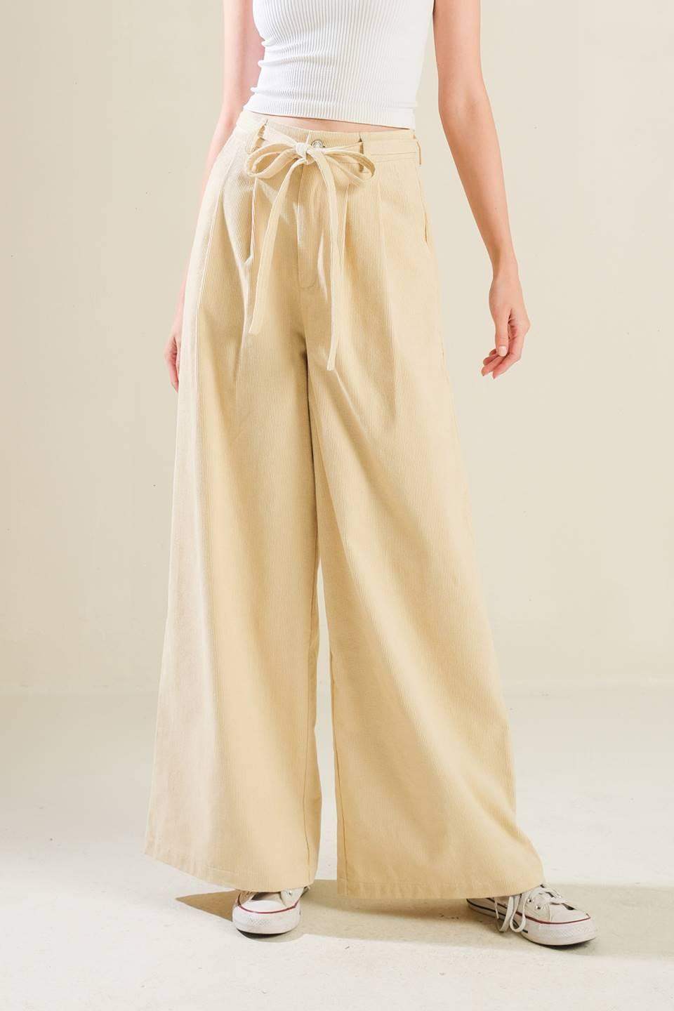 THE FAME WOVEN PANTS - Flying Tomato - Flyclothing LLC