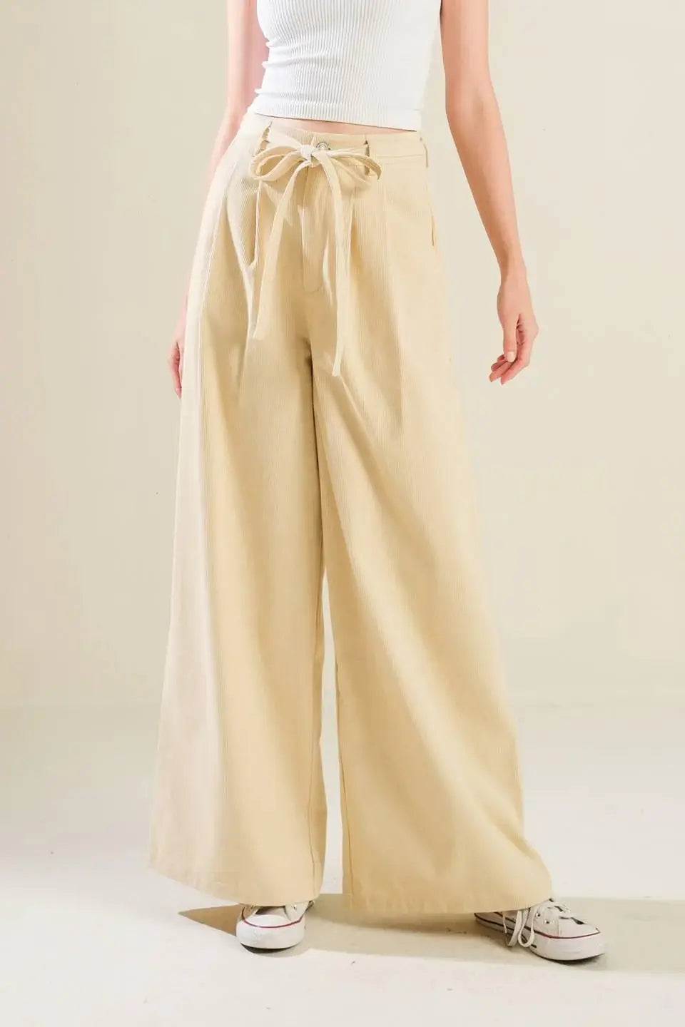 THE FAME WOVEN PANTS - Flying Tomato - Flyclothing LLC