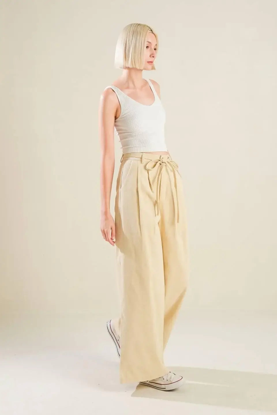 THE FAME WOVEN PANTS - Flying Tomato - Flyclothing LLC