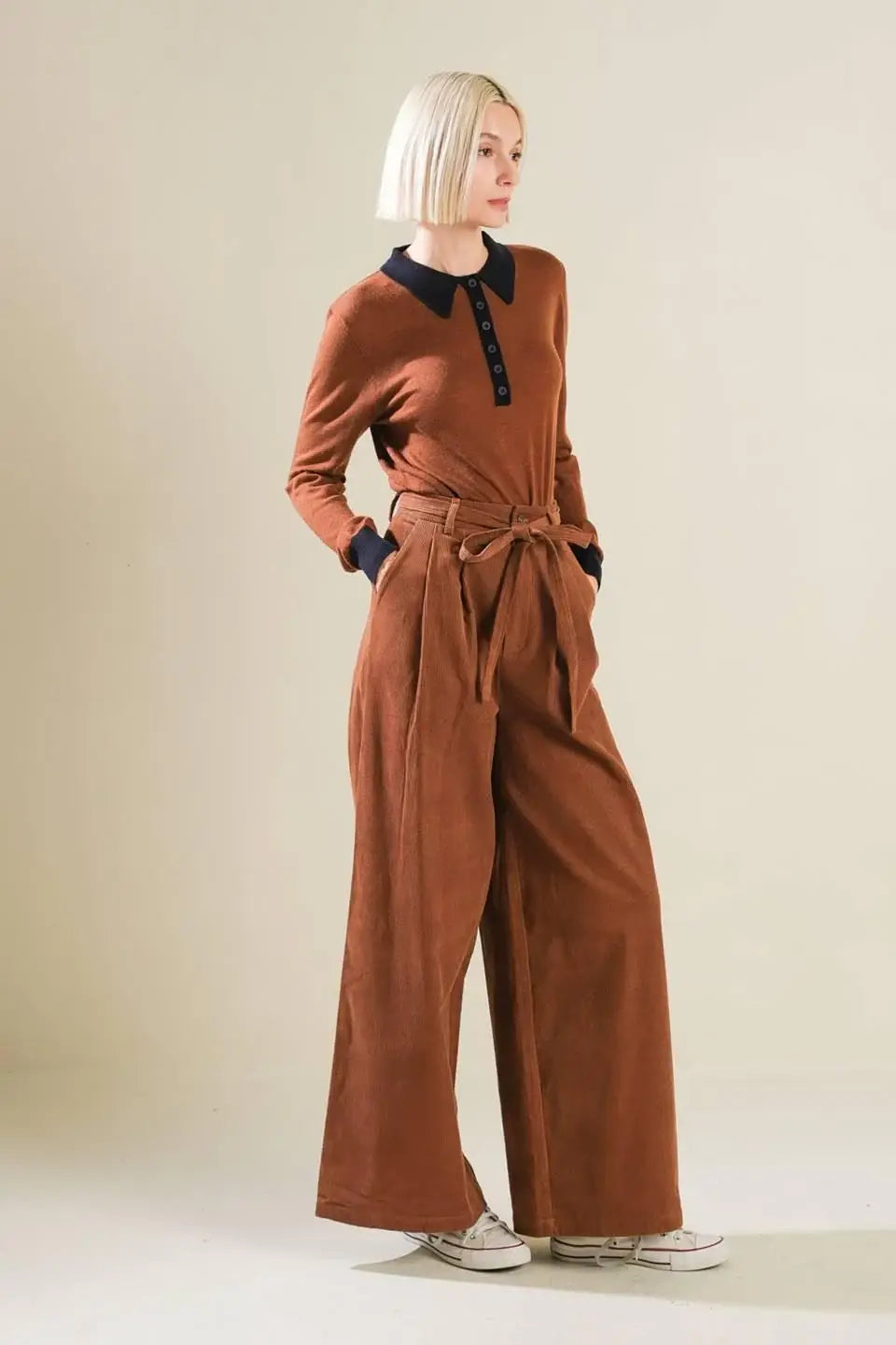 THE FAME WOVEN PANTS - Flying Tomato - Flyclothing LLC