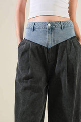 TAKE ME BACK TO DENIM PANTS - Flying Tomato - Flyclothing LLC