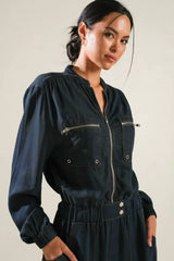 HORIZON HAVEN WOVEN JUMPSUIT - Flying Tomato - Flyclothing LLC