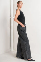 TAKE MY WORD DENIM PANTS - Flying Tomato - Flyclothing LLC
