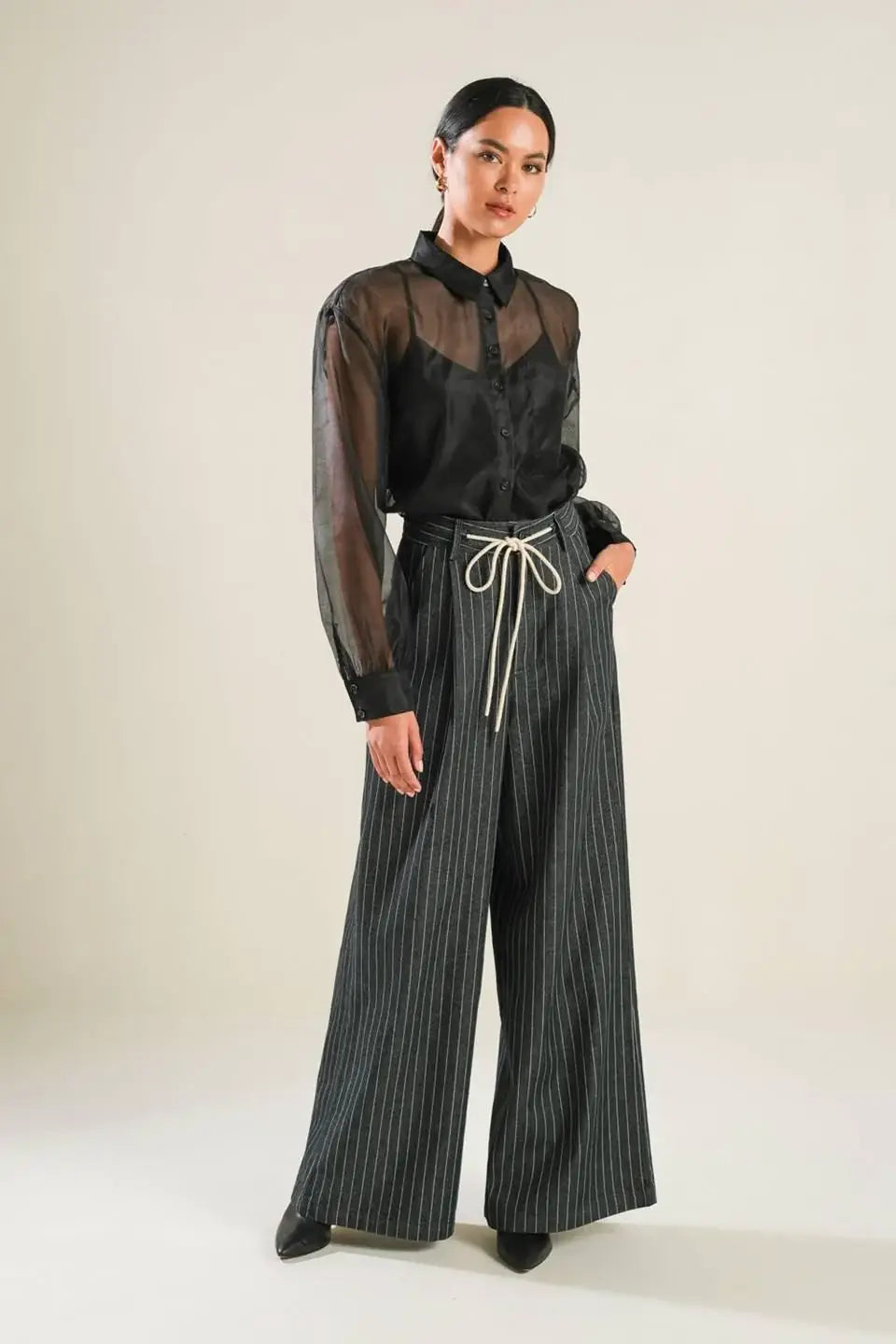 HAZY DAYS DENIM PANTS - Flying Tomato - Flyclothing LLC