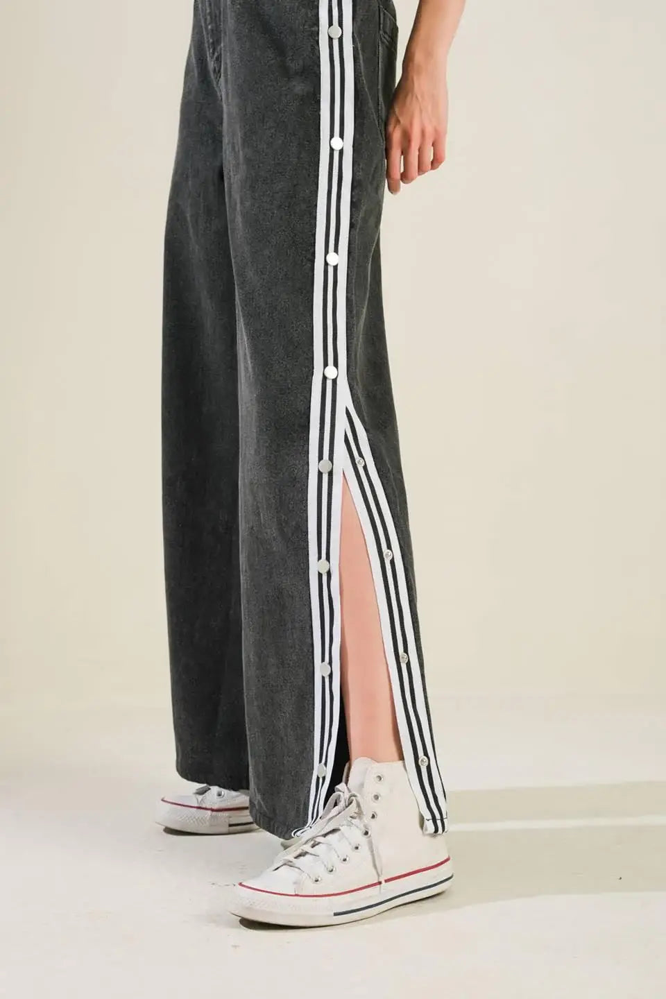 ELEGANT ELEVATION DENIM PANTS - Flying Tomato - Flyclothing LLC