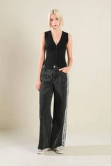 ELEGANT ELEVATION DENIM PANTS - Flying Tomato - Flyclothing LLC