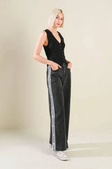 ELEGANT ELEVATION DENIM PANTS - Flying Tomato - Flyclothing LLC