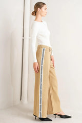 ELEGANT ELEVATION WOVEN TWILL PANTS - Flying Tomato - Flyclothing LLC