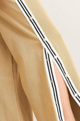 ELEGANT ELEVATION WOVEN TWILL PANTS - Flying Tomato - Flyclothing LLC