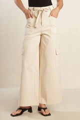 COLETTE DREAM WOVEN PANTS - Flying Tomato - Flyclothing LLC