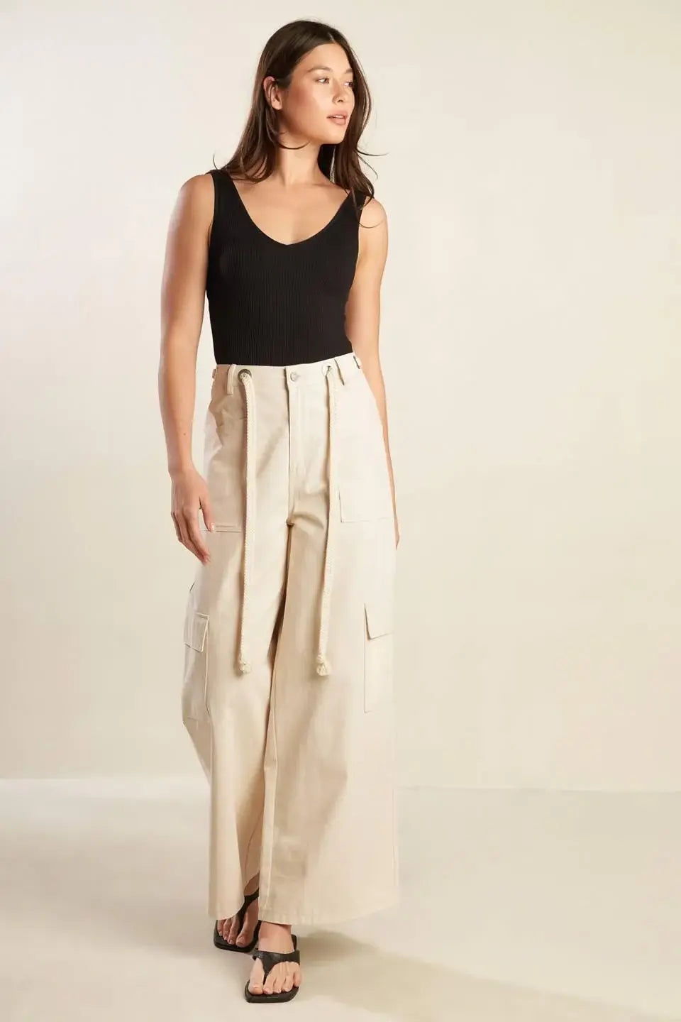 COLETTE DREAM WOVEN PANTS - Flying Tomato - Flyclothing LLC