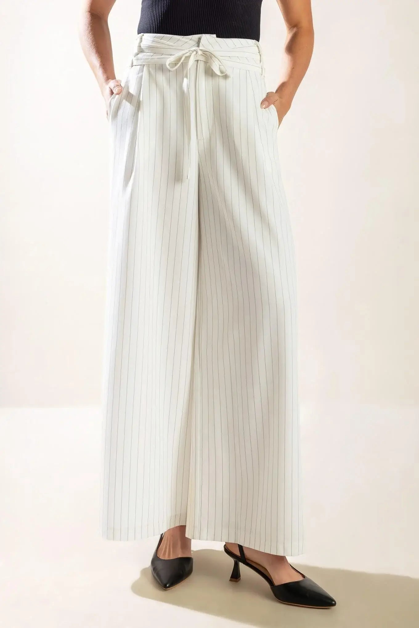 DINNER DATE WOVEN PANTS - Flying Tomato - Flyclothing LLC