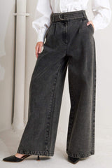 THINK OF ME DENIM PANTS - Flying Tomato - Flyclothing LLC