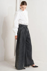 THINK OF ME DENIM PANTS - Flying Tomato - Flyclothing LLC