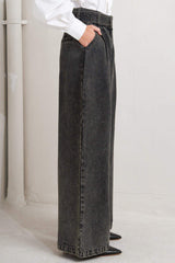 THINK OF ME DENIM PANTS - Flying Tomato - Flyclothing LLC