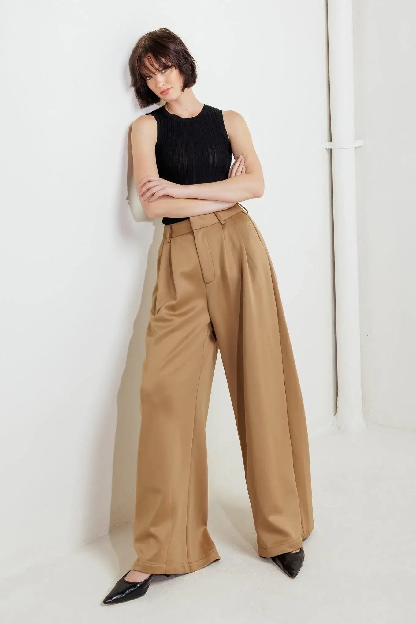 ROMANTIC PETAL WOVEN PANTS - Flying Tomato - Flyclothing LLC