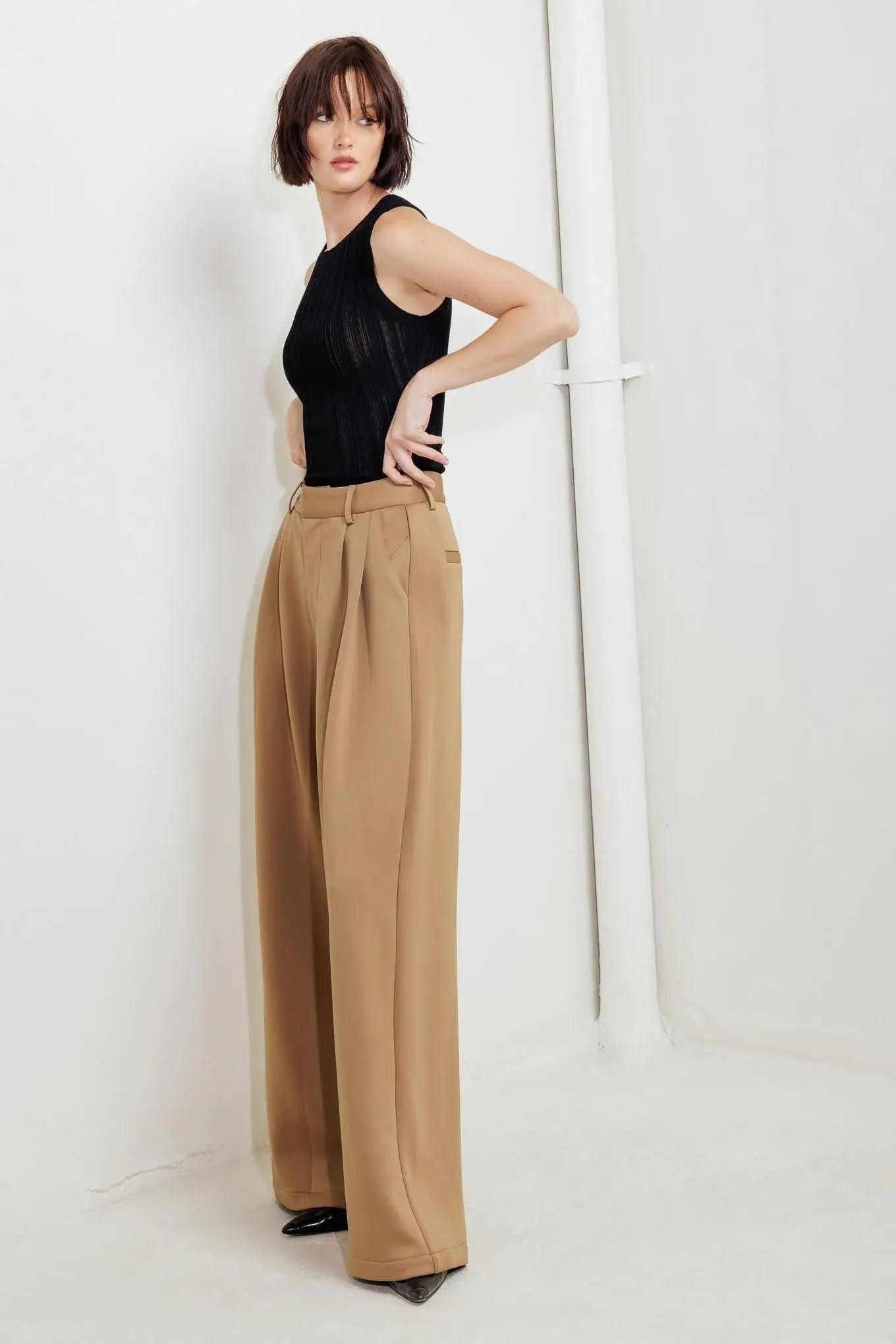ROMANTIC PETAL WOVEN PANTS - Flying Tomato - Flyclothing LLC