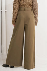 ELEGANCE UNVEILED WOVEN PANTS - Flying Tomato - Flyclothing LLC