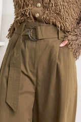 ELEGANCE UNVEILED WOVEN PANTS - Flying Tomato - Flyclothing LLC