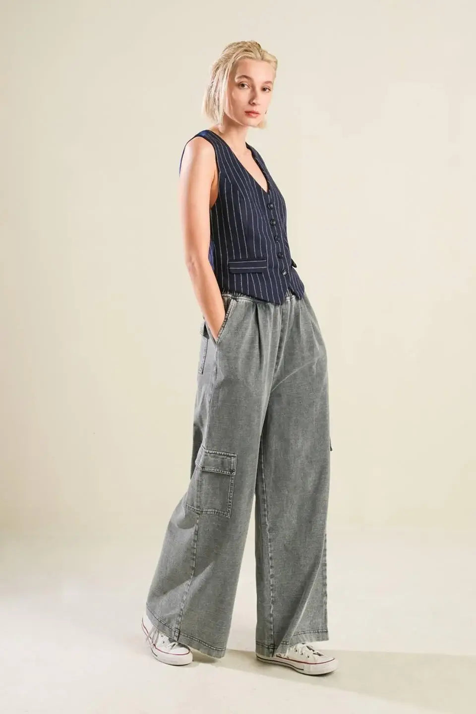 TOGETHER FOREVERMORE KNIT PANTS - Flying Tomato - Flyclothing LLC