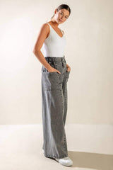 EXPLORING THE CITY DENIM PANTS - Flying Tomato - Flyclothing LLC