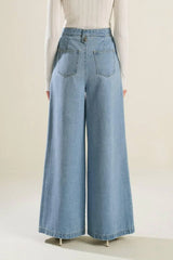 ADVENTURE AWAITS DENIM PANTS - Flying Tomato - Flyclothing LLC