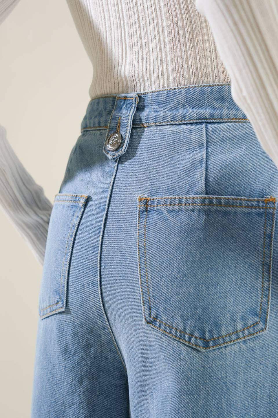 ADVENTURE AWAITS DENIM PANTS - Flying Tomato - Flyclothing LLC