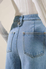 ADVENTURE AWAITS DENIM PANTS - Flying Tomato - Flyclothing LLC