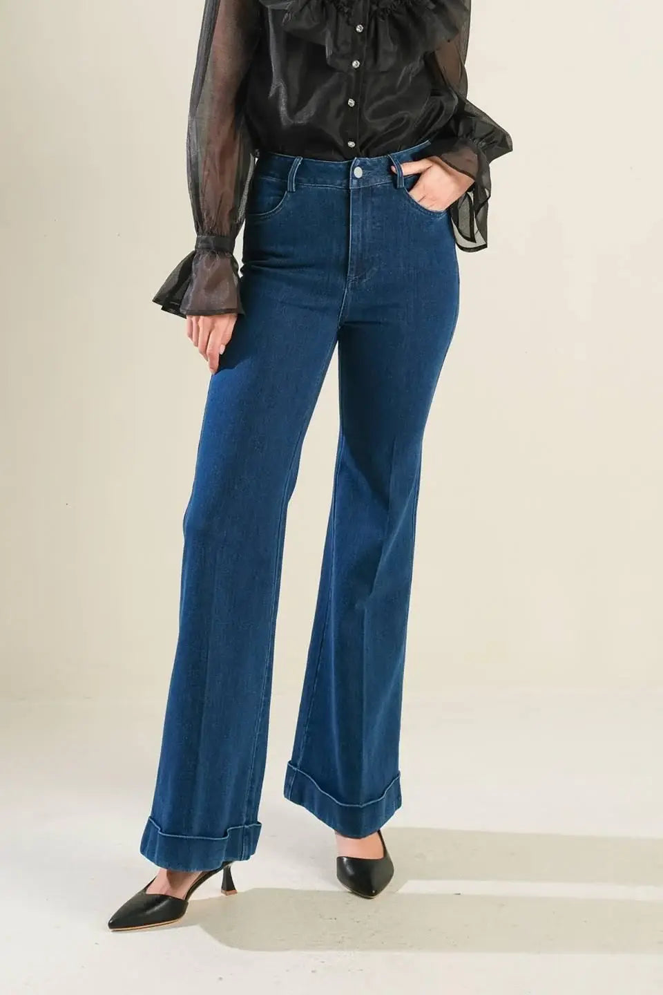 OUR GREATEST LOVE DENIM PANTS - Flying Tomato - Flyclothing LLC
