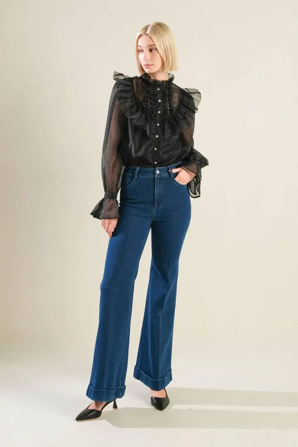 OUR GREATEST LOVE DENIM PANTS - Flying Tomato - Flyclothing LLC