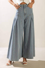 ROOFTOP ROMANCE DENIM PANTS - Flying Tomato - Flyclothing LLC