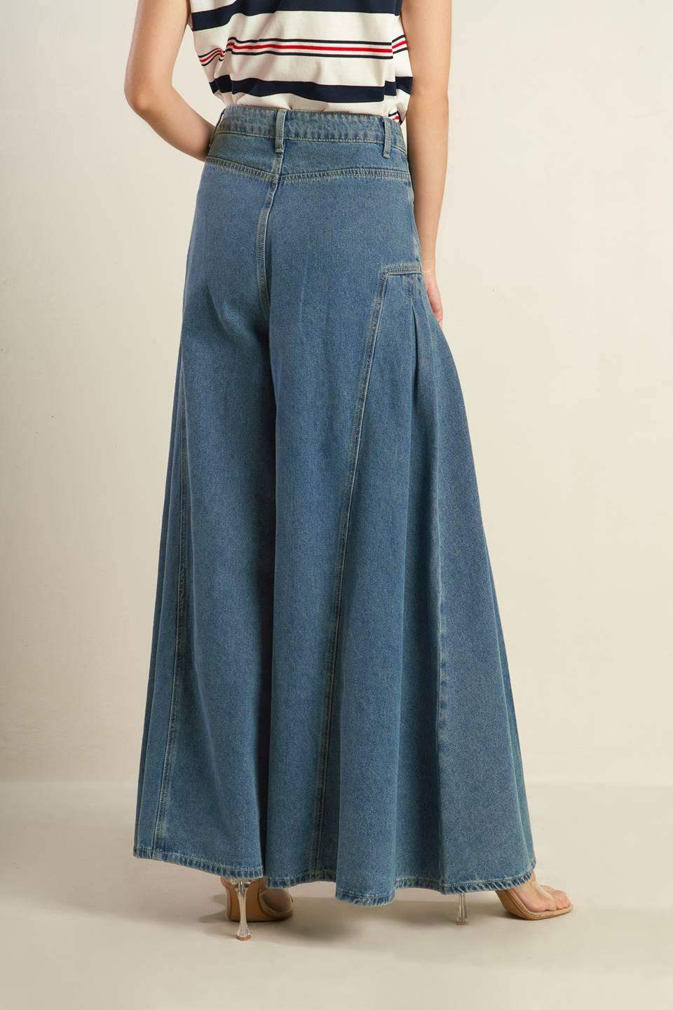 EFFORTLESS EDGE DENIM PANTS - Flying Tomato - Flyclothing LLC
