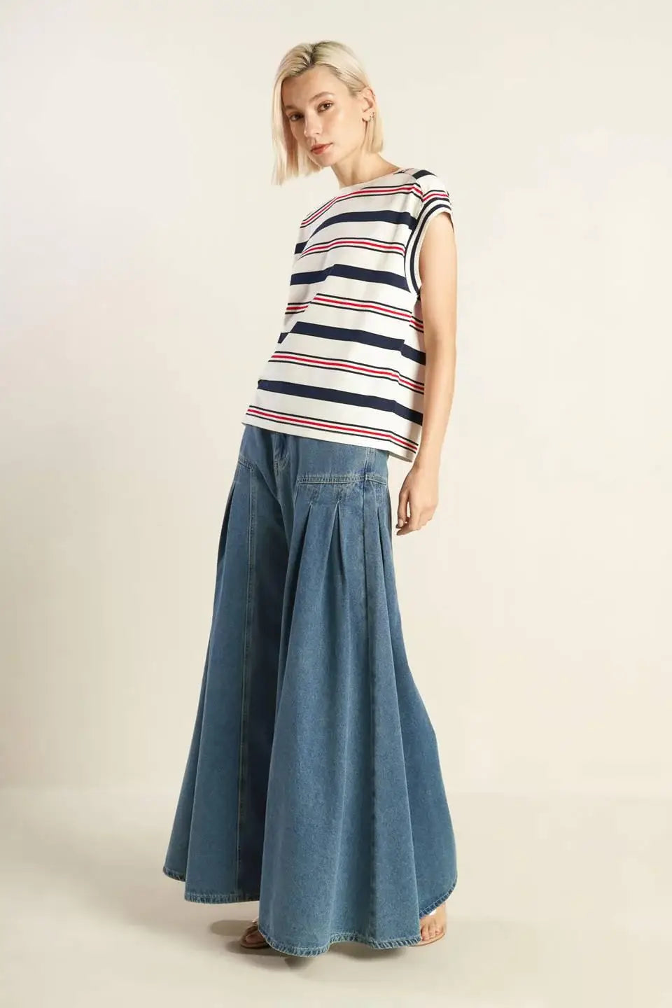 EFFORTLESS EDGE DENIM PANTS - Flying Tomato - Flyclothing LLC