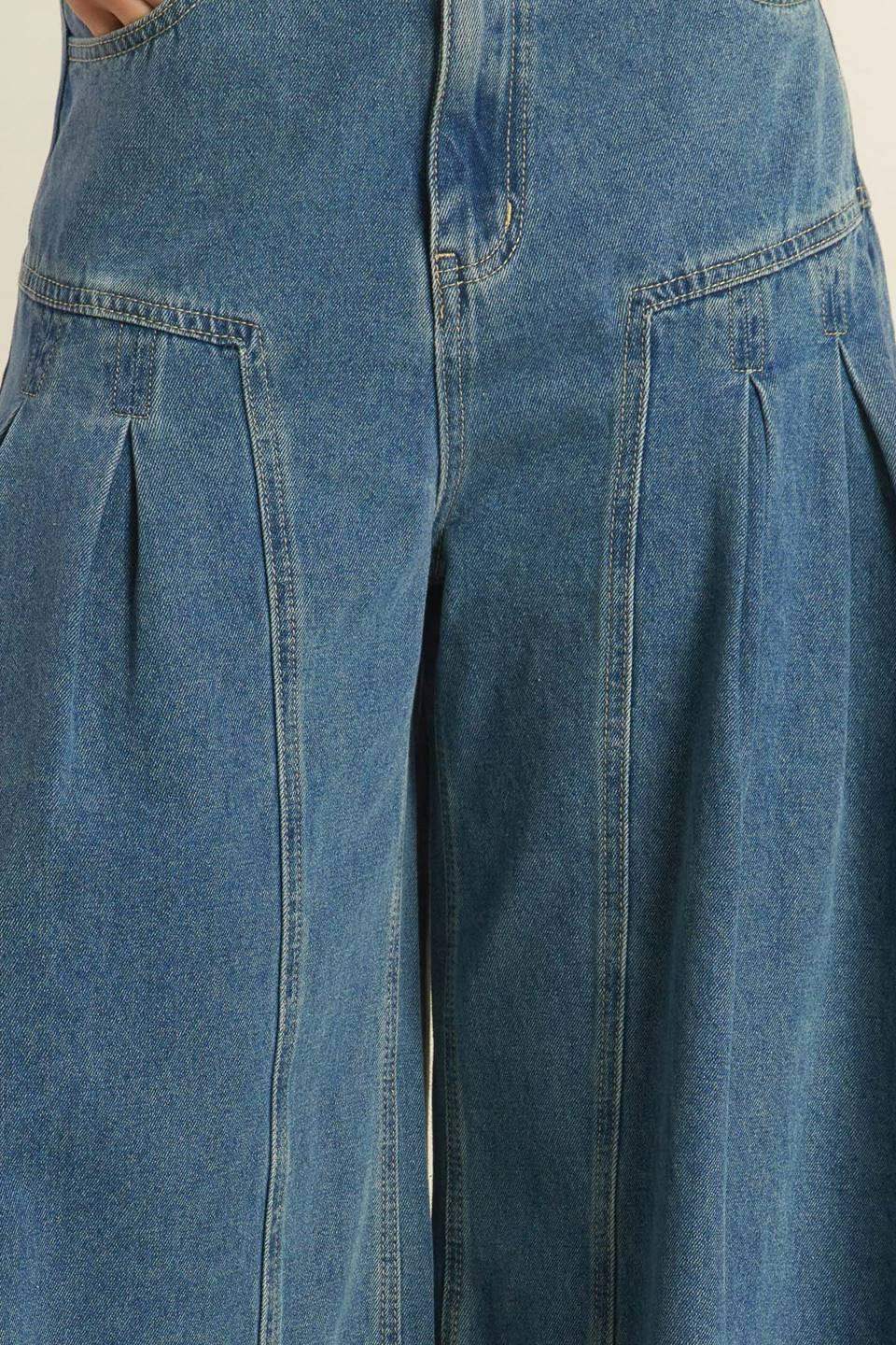 EFFORTLESS EDGE DENIM PANTS - Flying Tomato - Flyclothing LLC
