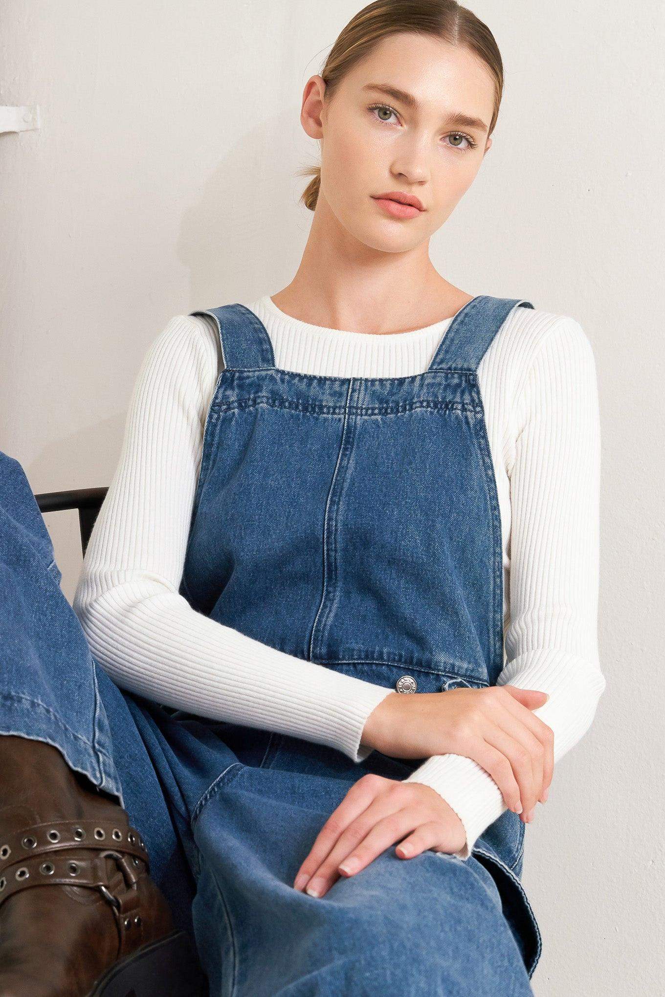 LET ME TALK DENIM CARGO PANTS - Flying Tomato - Flyclothing LLC