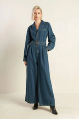 IN THE DETAILS DENIM JUMPSUIT - Flying Tomato - Flyclothing LLC