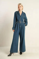 IN THE DETAILS DENIM JUMPSUIT - Flying Tomato - Flyclothing LLC