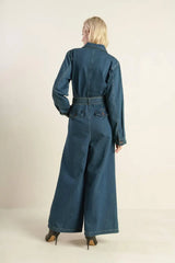 IN THE DETAILS DENIM JUMPSUIT - Flying Tomato - Flyclothing LLC