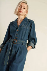 IN THE DETAILS DENIM JUMPSUIT - Flying Tomato - Flyclothing LLC