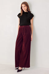 COY CHARM VELVET PANTS - Flying Tomato - Flyclothing LLC